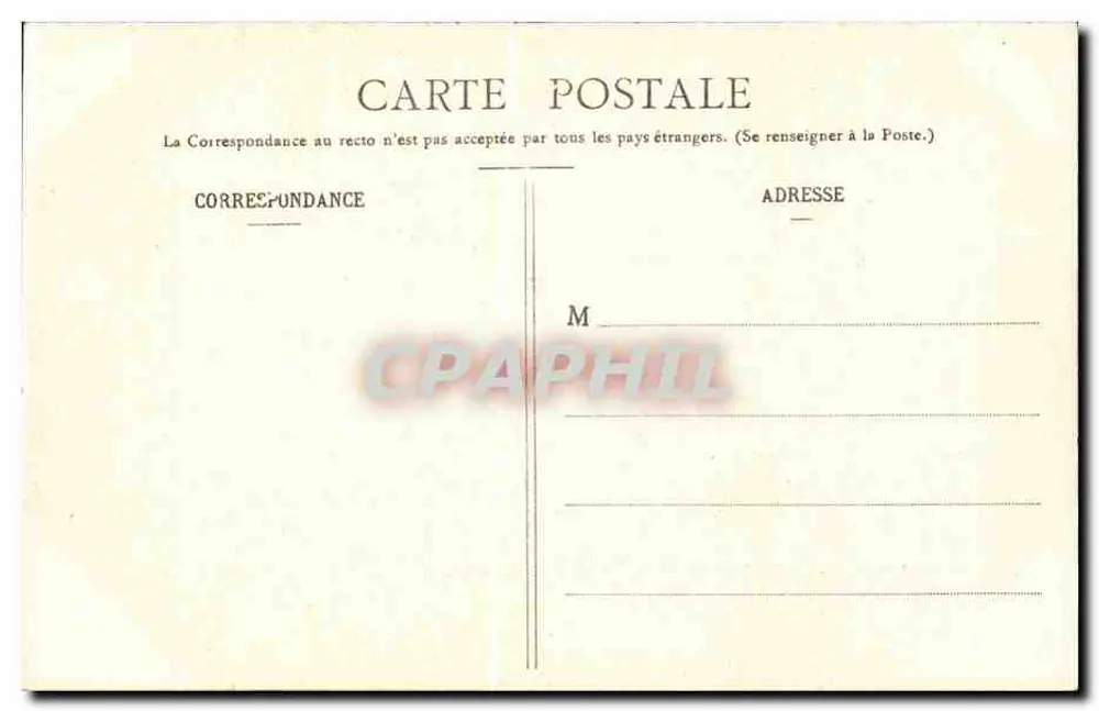 Loches - O Castelo (lado Norte), construído sob Carlos VII (1502), atualmente a Subprefeitura — T. Bardon, editor - Verso