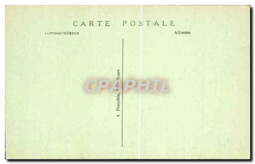 Loches (Loire-et-Loire) — Le Château Royal, escalier et porte d'entrée (côté sud) — A. P. - Verso