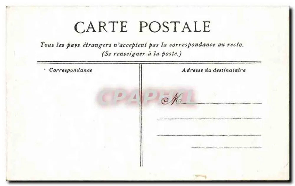 A estrada do Estérel - Nova Corniche — editor não visível, n° de série 1 - Verso