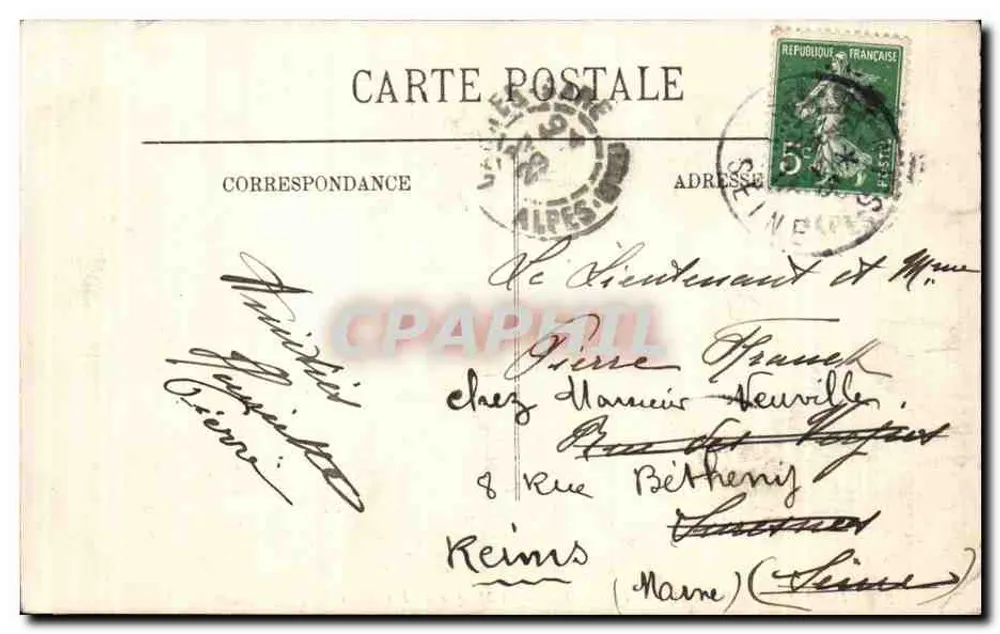 Prisión del Hombre de Hierro — Isla Sainte-Marguerite — L.I. — n°21 - Reverso