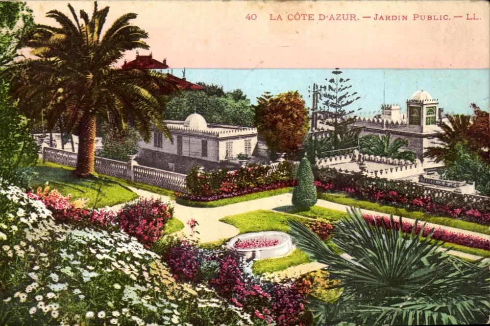 A Costa do Azul — Jardim Público — LL. - Frente
