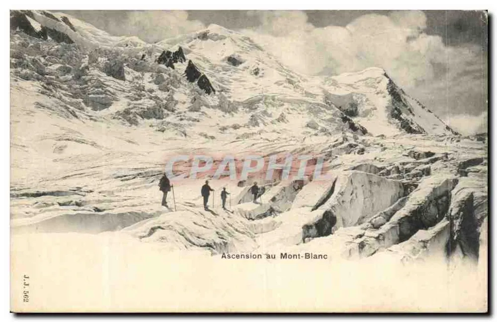 Ascensão ao Monte-Blanco — J.J. 362 - Frente