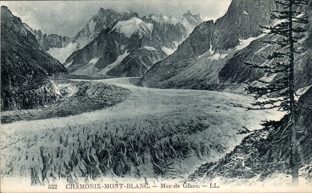 Chamonix-Mont-Blanc — Mar de Gelo — LL. — N° 522 - Frente