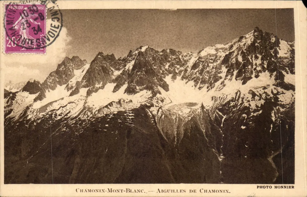 Chamonix-Mont-Blanc — Aiguilles de Chamonix — Foto Monnier - Frente