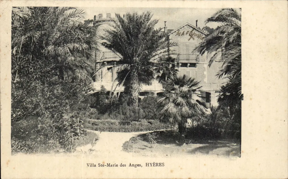 Villa Ste-Marie des Anges — Hyères — editor MAC Lépine - Frente