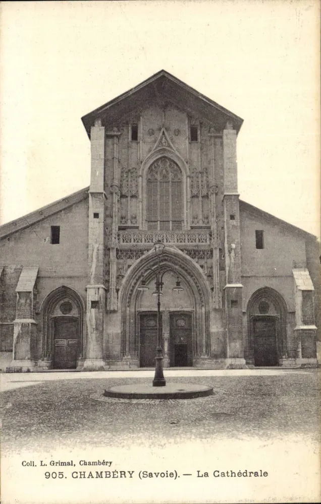 Chambéry (Savoie) — A Catedral — Coll. L. Grimal, n° 905 - Frente
