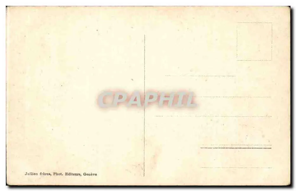 Chamonix — Mar de Gelo e Estação do Montenvers — J.J. 8595 - Verso