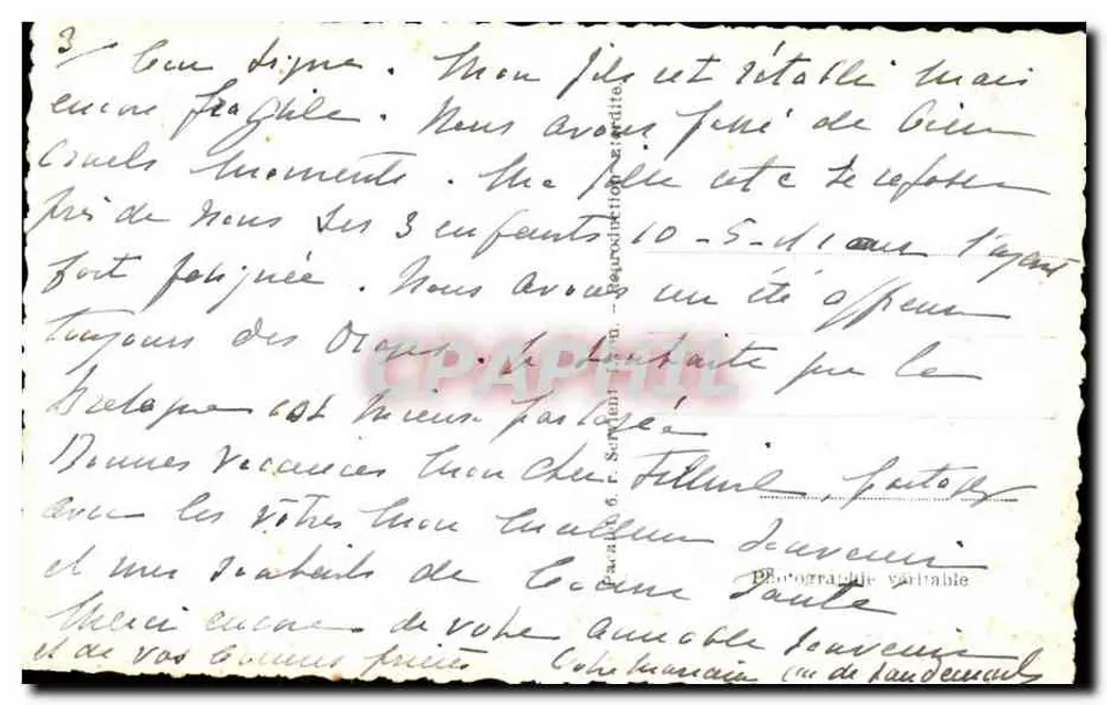 O Grande St Bernard — o Hospício — editor Pac, n°16 - Verso