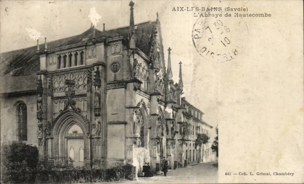 Aix-les-Bains (Savoie) — De Abdij van Hautecombe — Coll. L. Grimal, Chambéry - Voorkant