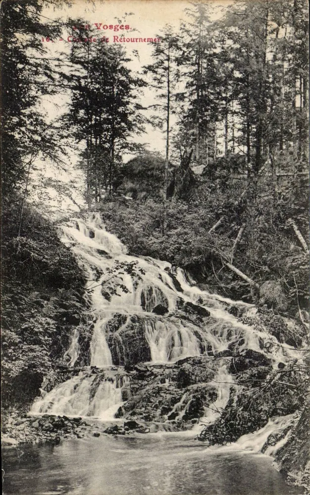 Canal de Retournemer — Les Vosges — Editor Degond, n°16 - Frente