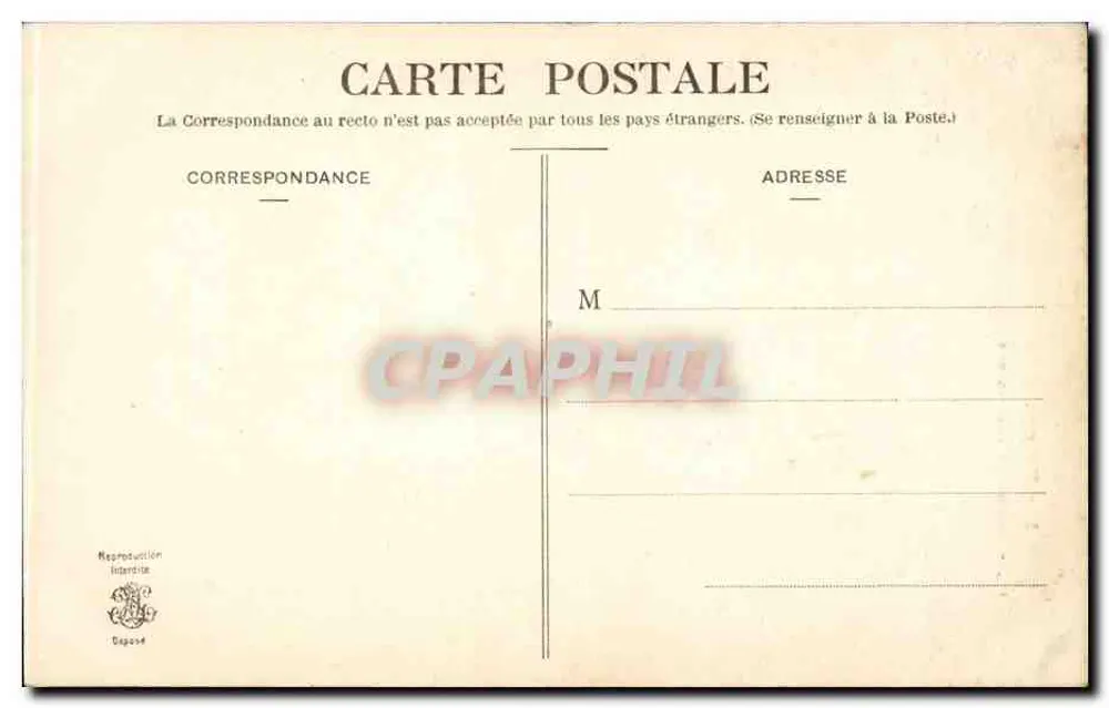 Canal de Retournemer — Les Vosges — Editor Degond, n°16 - Verso