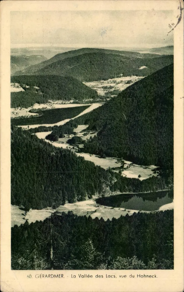 Gérardmer - La Vallée des Lacs, Aussicht vom Hohneck — Sonderausgabe Bazar du Lac, Nr. 60 - Vorderseite