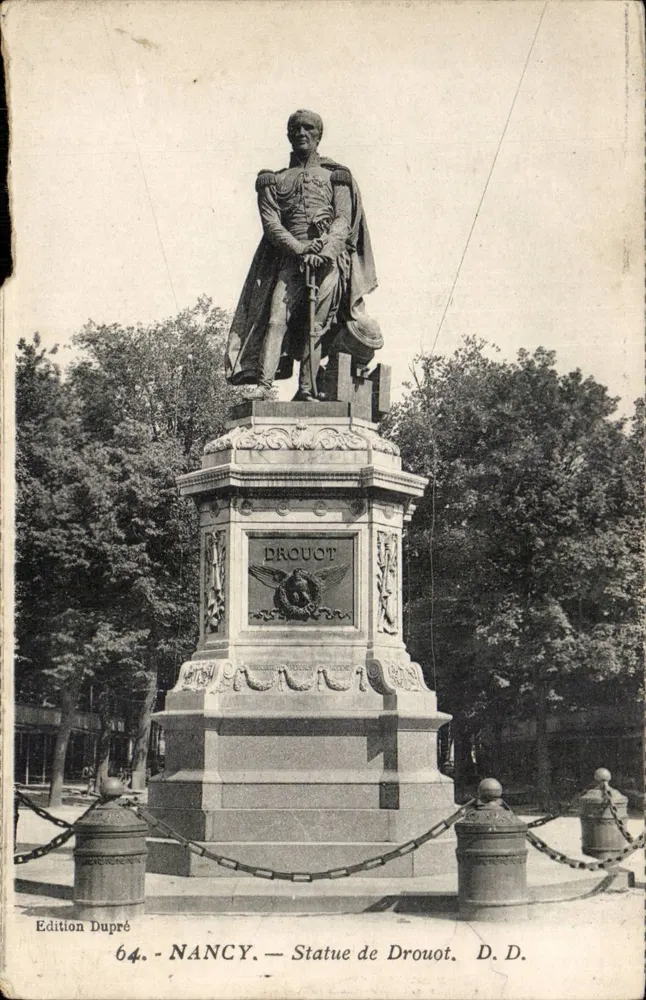 NANCY — Estátua de Drouot — Edição Dupré n°64 - Frente