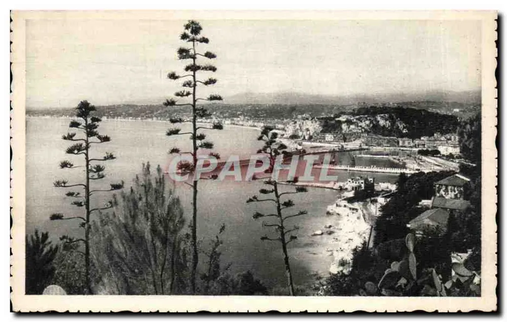 Ansicht des Hafens von Mont Boron — La Côte d'Azur — Reilla-Nice, n°2520 - Vorderseite