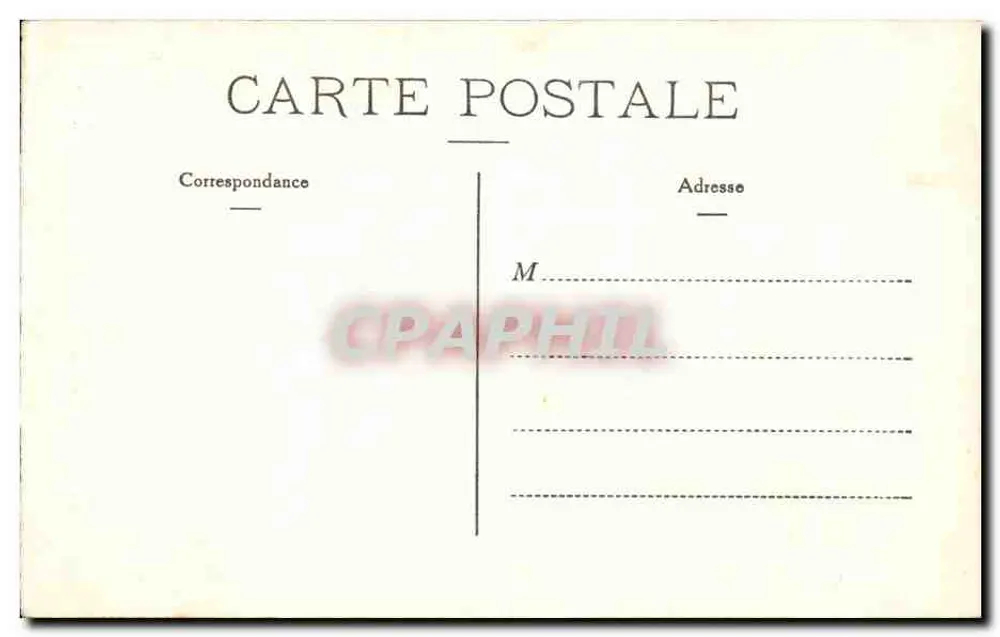 Annecy — As antigas Prisões — editor não visível - Verso