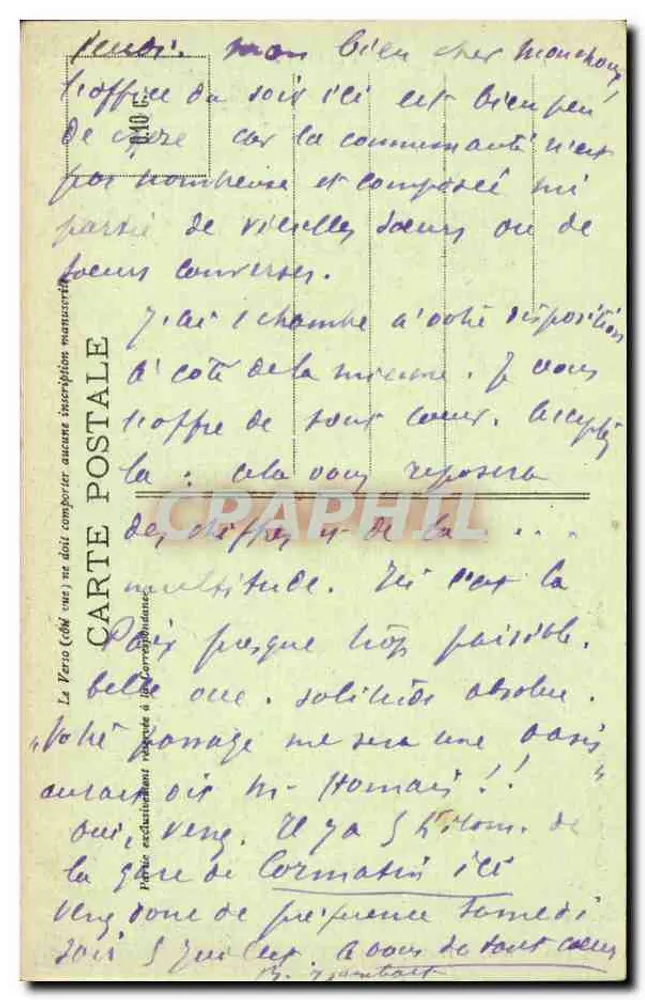 Amiens (Somme) - A Catedral — Editor R. Lajong, Soissons (Somme), n°5 - Verso