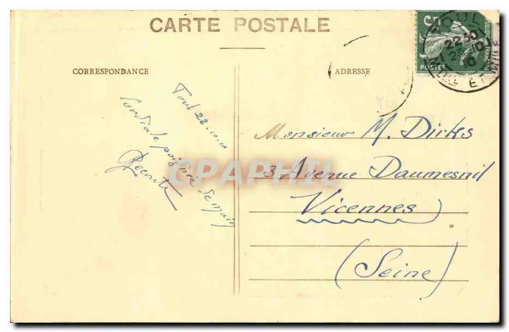 Toul — Allgemeiner Blick — Die Kathedrale — Toul Illustré — Pratibernos, Verleger, Toul - Rückseite
