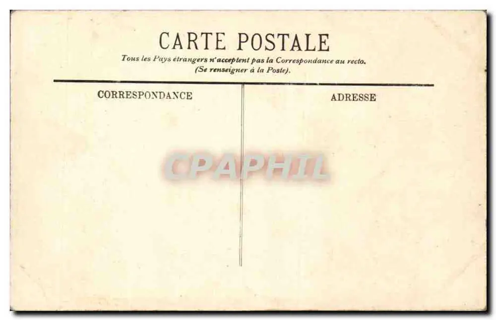 NANCY — Pátio da Carrière — LL. — N° 26 - Verso