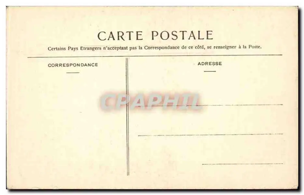 Theater und Café de la Comédie — Nancy — Porrot, Verlag - Rückseite