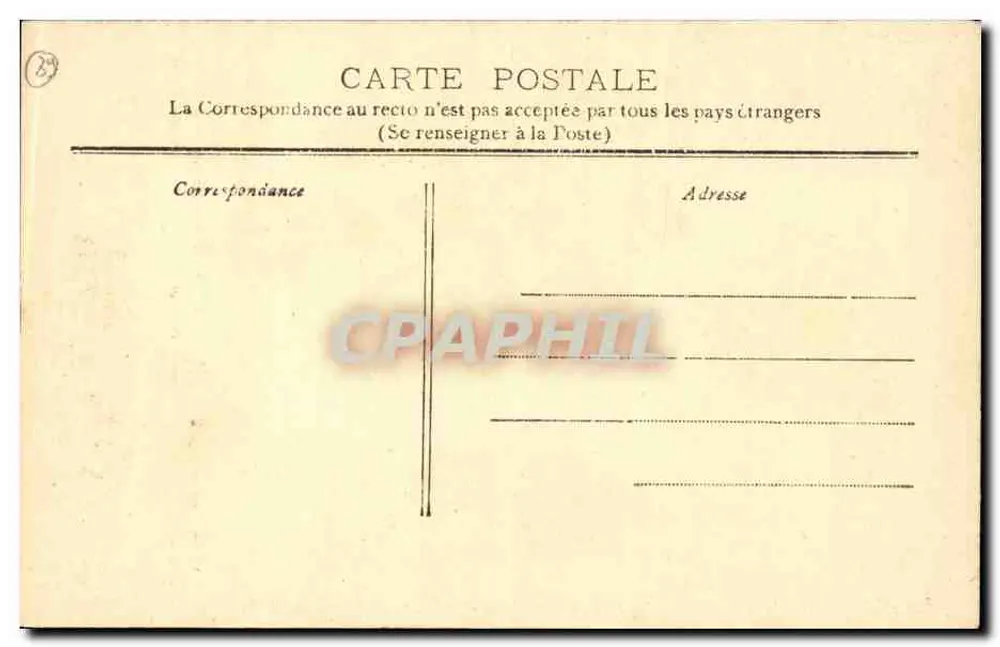 Histórico de Sens — O antigo hospital transformado em mercado — Lado Norte, 1840 — Série P.R.-S. - Verso