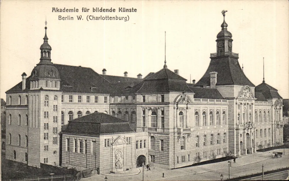 Akademie für bildende Künste — Berlin W. (Charlottenburg) — Kunstrevue Max O'Brien & Co., Berlin - Vorderseite