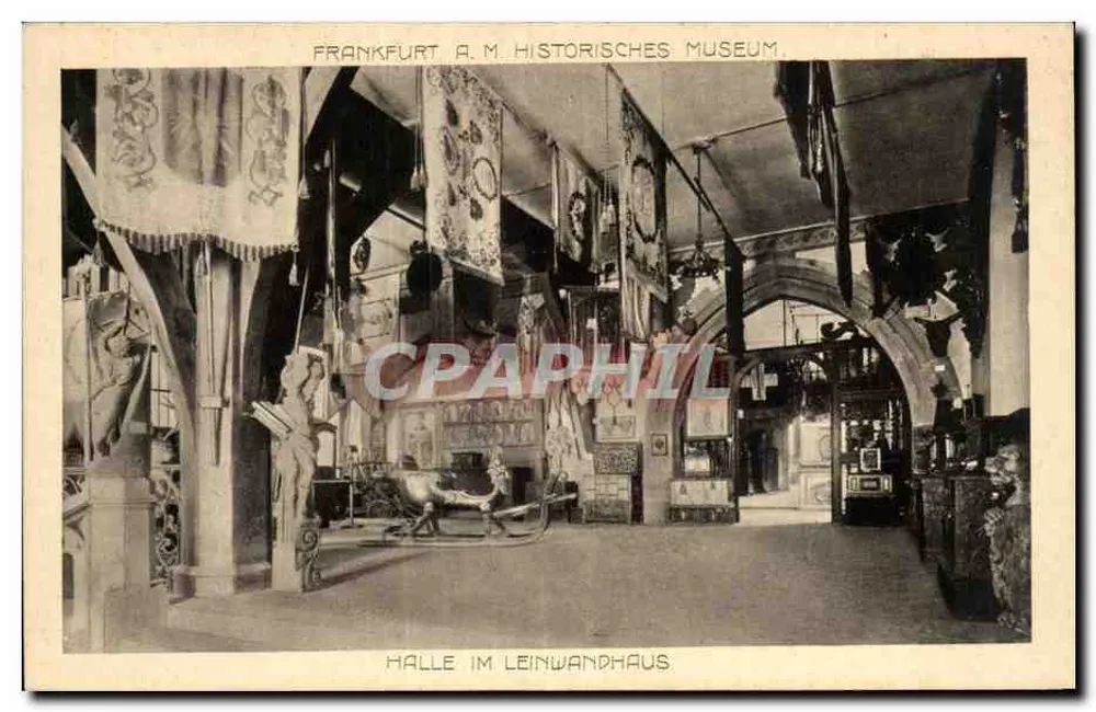 Frankfurt a.M. - Halle im Leinwandhaus - Historisches Museum - Vorderseite