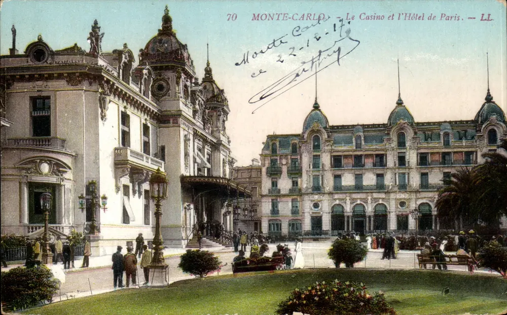 Monte-Carlo — Das Casino und das Hotel de Paris — LL. n°70 - Vorderseite