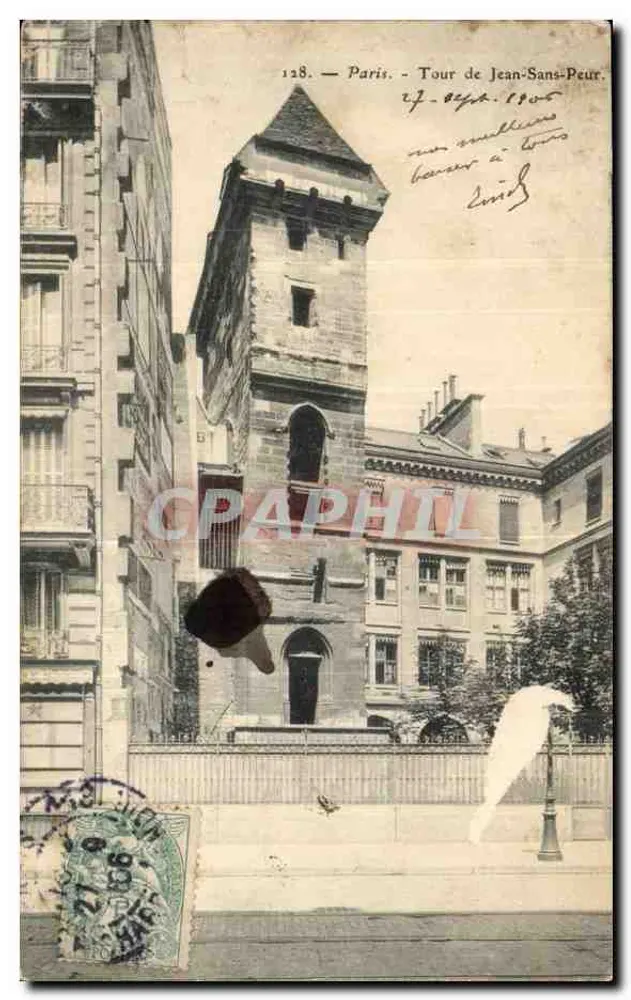 París — Torre de Jean-Sans-Peur — Editor desconocido, n° 128 - Anverso