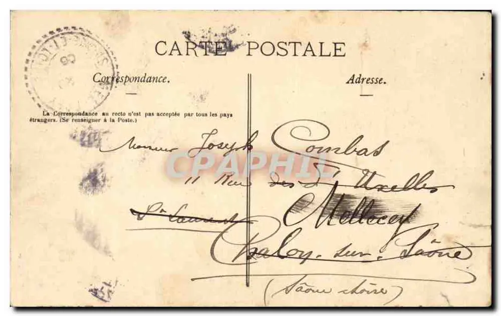 París — Torre de Jean-Sans-Peur — Editor desconocido, n° 128 - Reverso