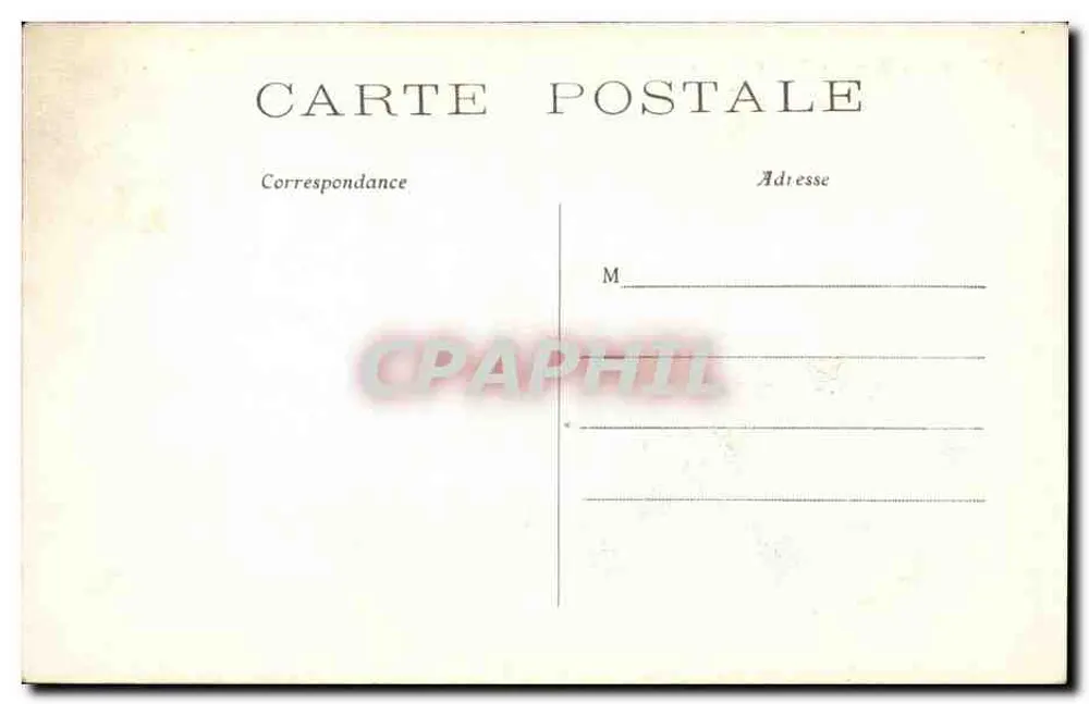 Paris — Der Trocadéro — C. M. n°13 - Rückseite