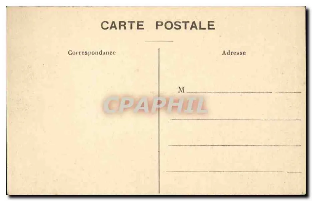 Place de la République — Paris — J.H. n°1303 - Verso