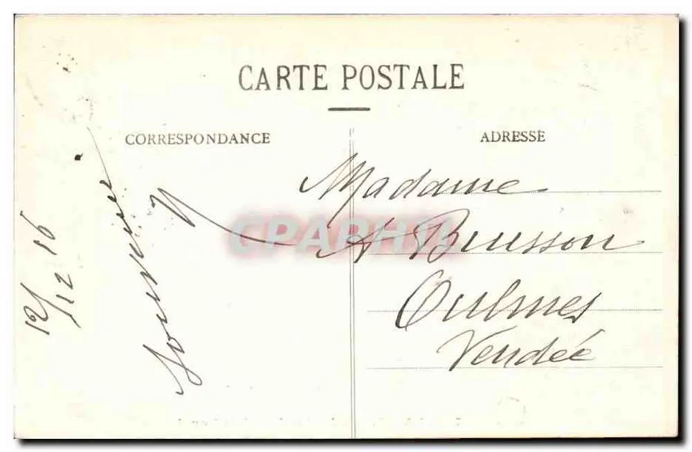 Parigi - Il Giardino del Palazzo Reale — editore Parigi, n° 174 - Verso