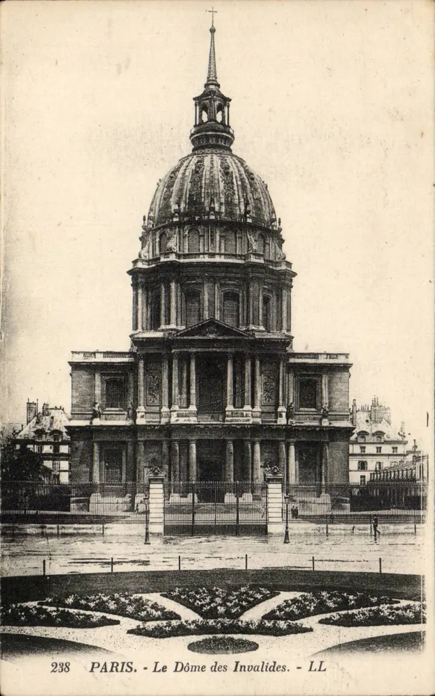 Paris - O Dôme dos Invalides - LL - Frente