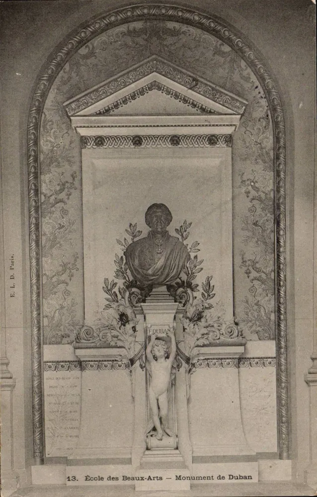 Escola de Belas Artes — Monumento de Duban — E. L. D. Paris - Frente