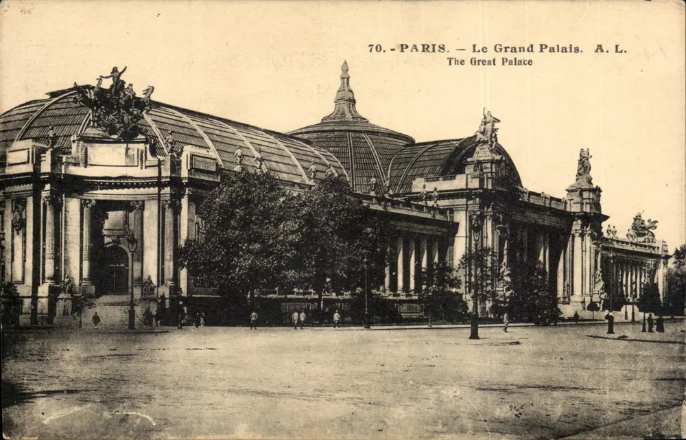 Paris — Le Grand Palais — A.L. n°70 - Frente