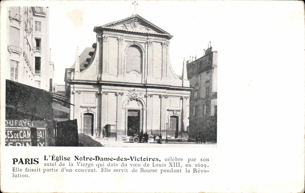 Paris — Église Notre-Dame-des-Victoires — Dufayel - Recto