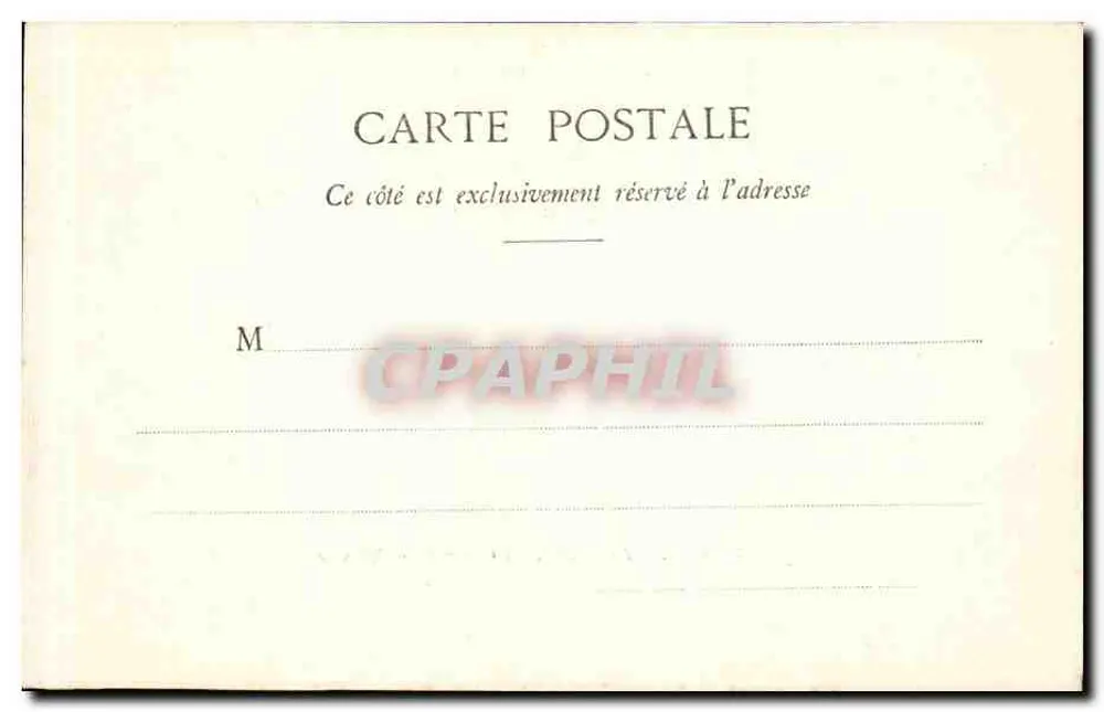 Paris - Avenida dos Campos Elísios — Arco do Triunfo no fundo — editor não identificado - Verso