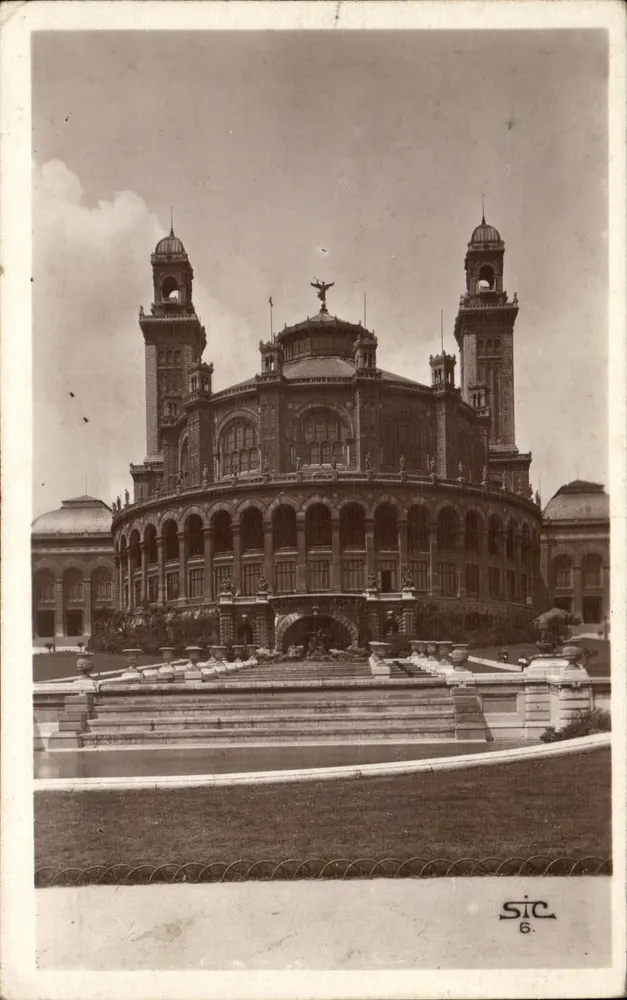 Palácio dos Belos-Artes de Paris — Editora SIC n°6 - Frente