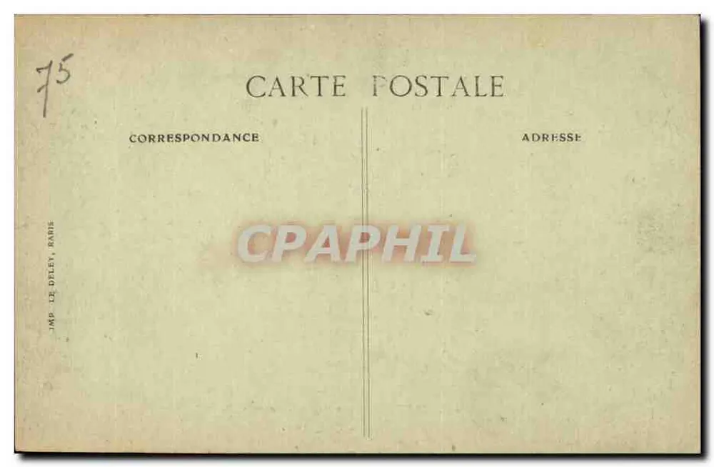 Paryż — Most Alexandre III — BPD, n° 4010 - Rewers