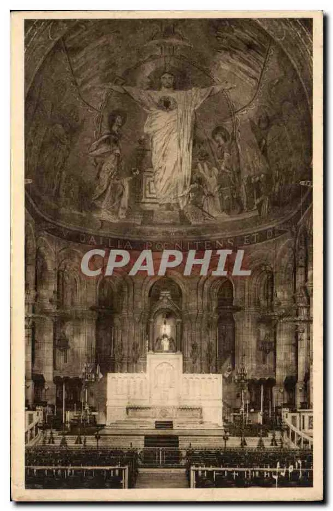 Basilika des Heiligen Herzens von Montmartre — Der Chor — Éditions d'Art Yvon - Vorderseite