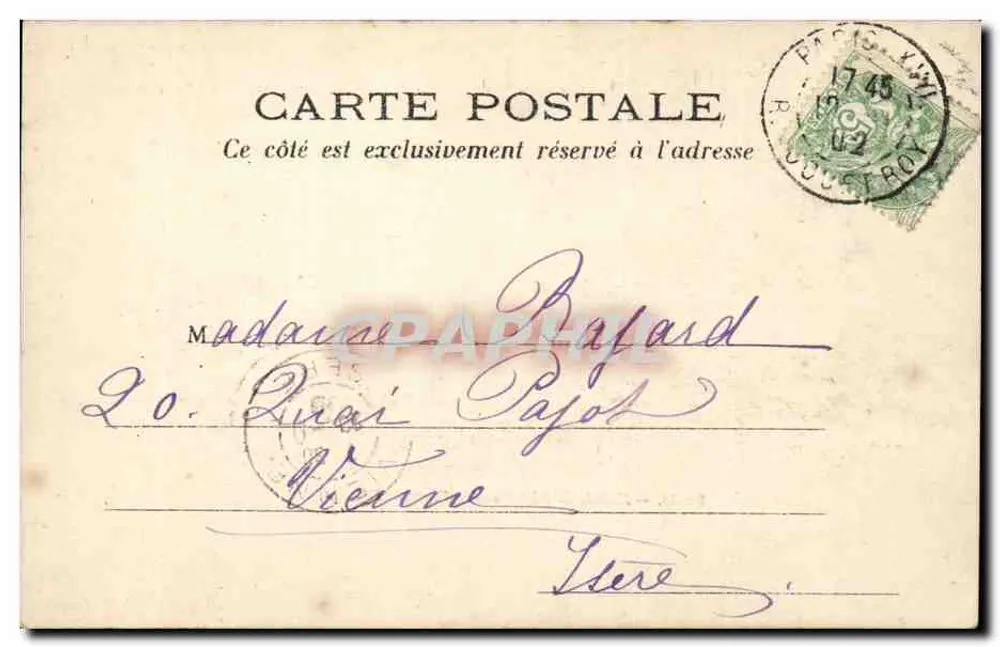 París — Entrada de la Avenue des Champs-Élysées — Anniéties, M. Pannart - Reverso