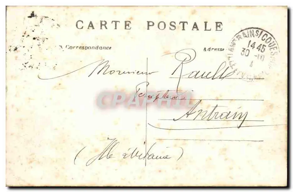 PARIS – O Arco do Triunfo da Estrela — C. M. - Verso