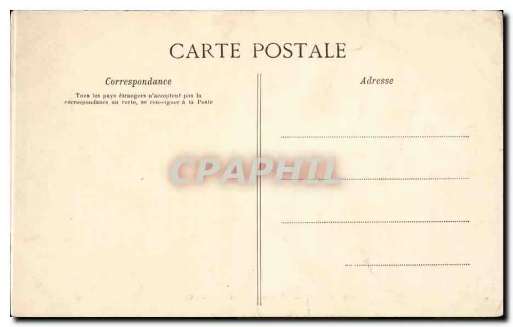 Paris — Estação do Norte — C.L.C. — n°48 - Verso