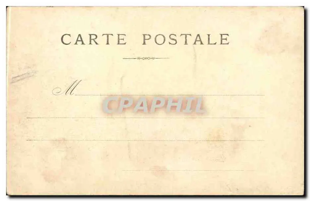 Paris — Ansicht der Kirche Notre-Dame-des-Champs am Boulevard du Montparnasse — mit bemerkenswerten Gemälden des Malers Joseph Aubert - Rückseite