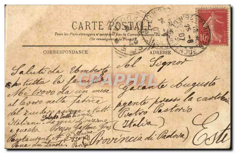 Paris — Rathaus und Pont d'Arcole — LL. — Nr. 118 - Rückseite
