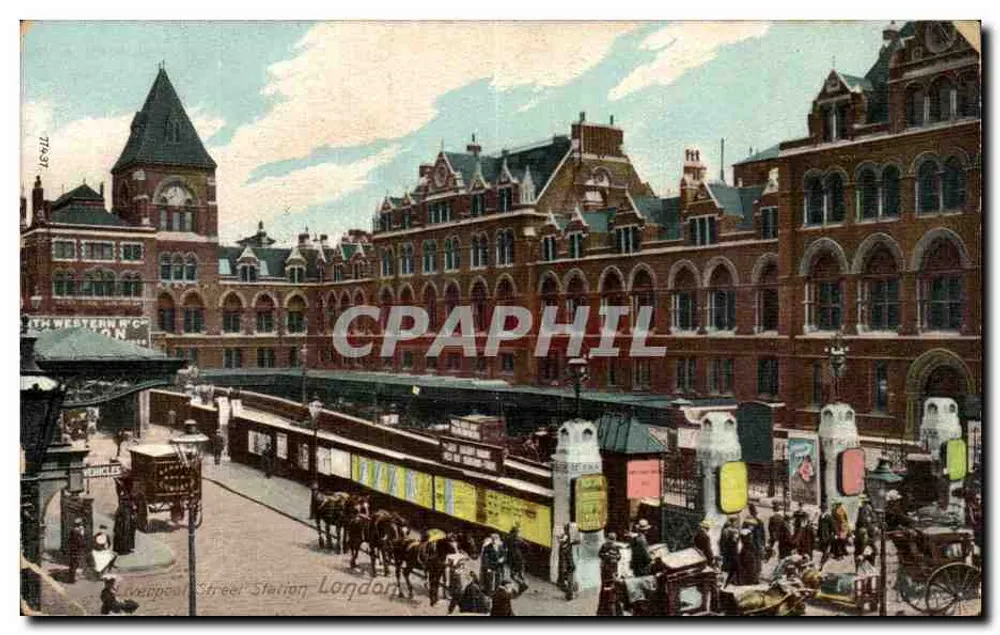 Liverpool Street Station — London — Verlag The Western Co. n° 71637 - Vorderseite