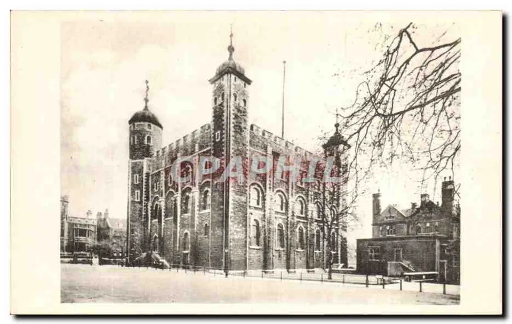 Turm von London — Ansicht des Bergfrieds von Nordwesten — unbekannter Verlag - Vorderseite