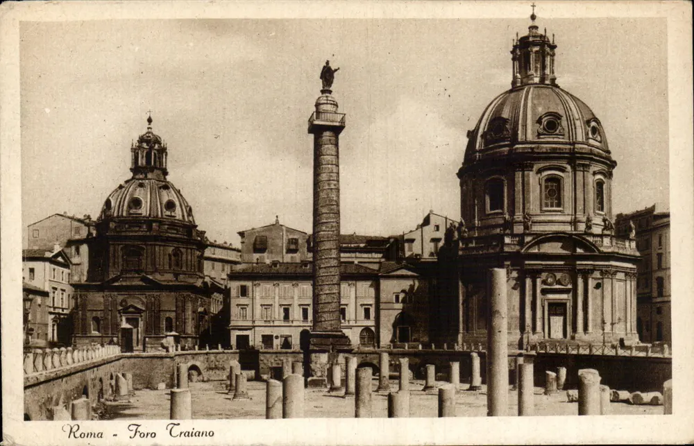 Roma - Forum Traiano — Verlag Ediz. Ris. E. G. D. V. Roma - Vorderseite
