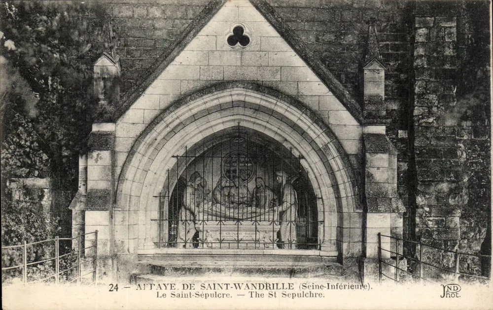 Altayé de Saint-Wandrille — O Santo Sepulcro — JND hot. - Frente