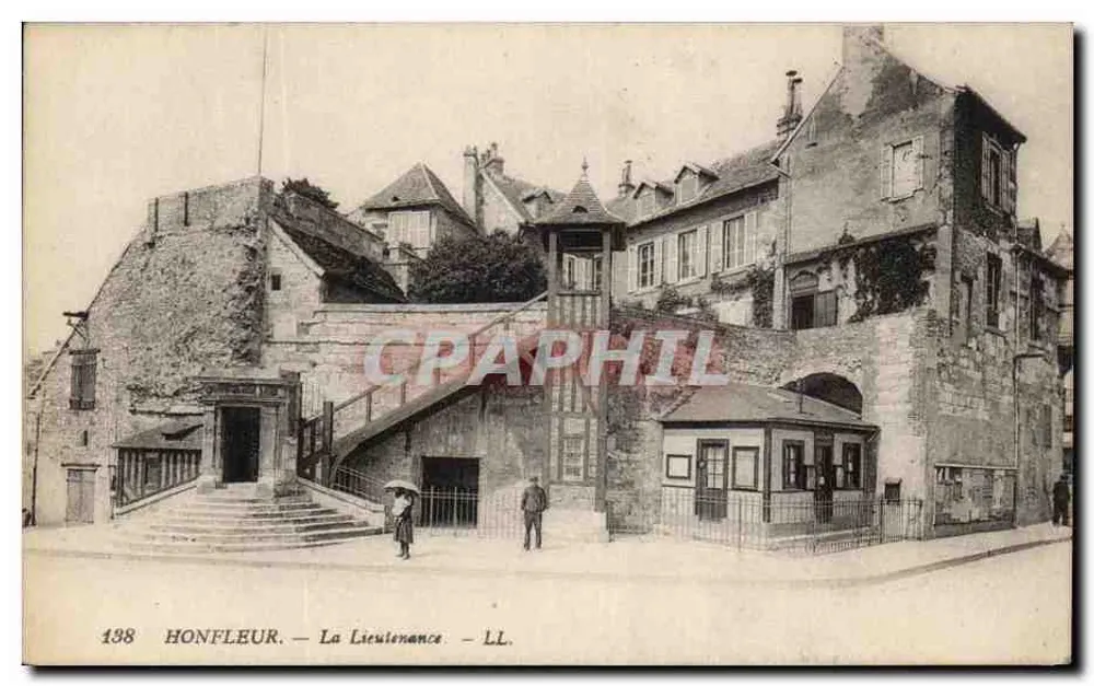 Honfleur — A Lieutenancé — LL. — n° 138 - Frente